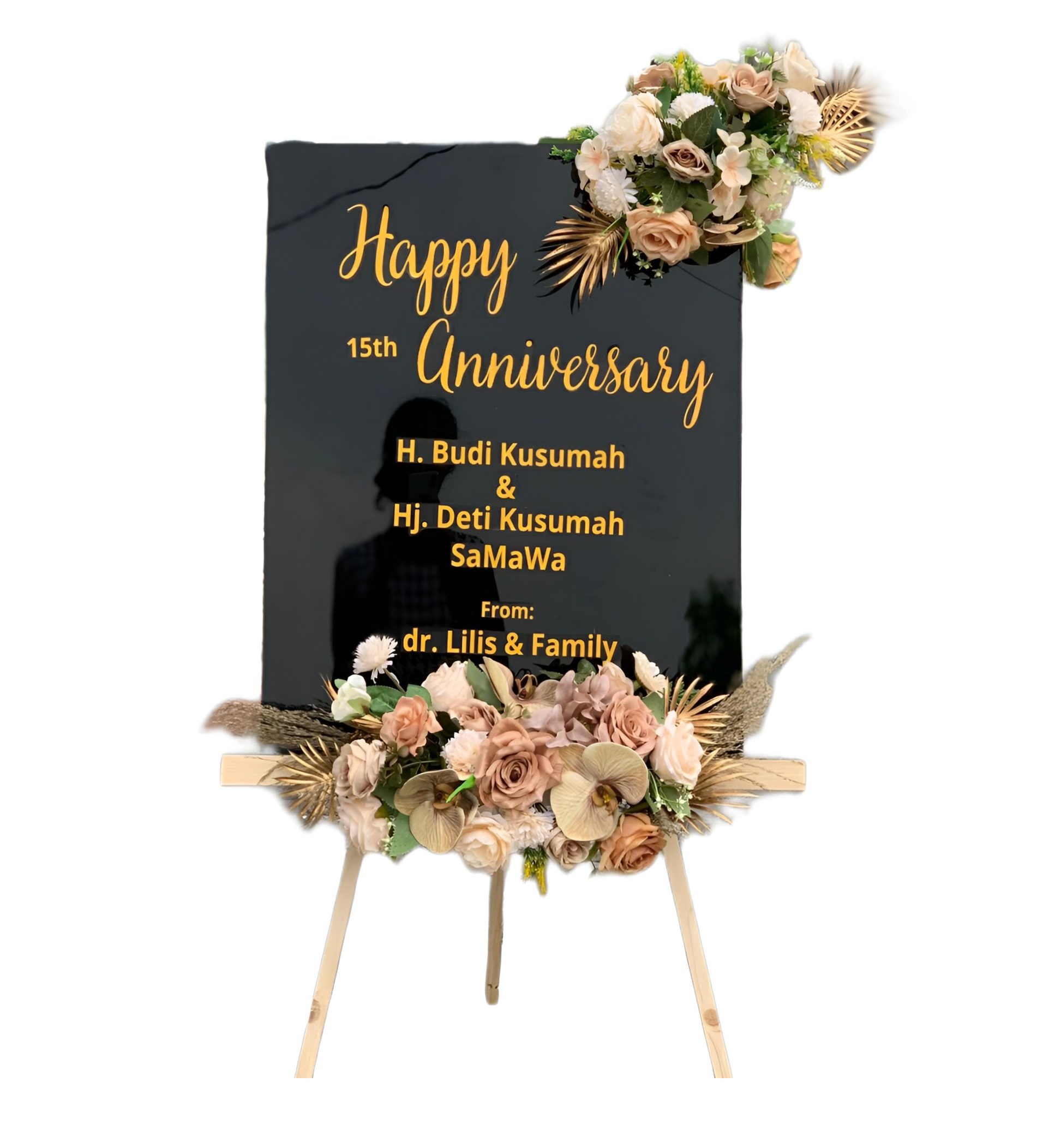 Papan Bunga Akrilik Pasrepan